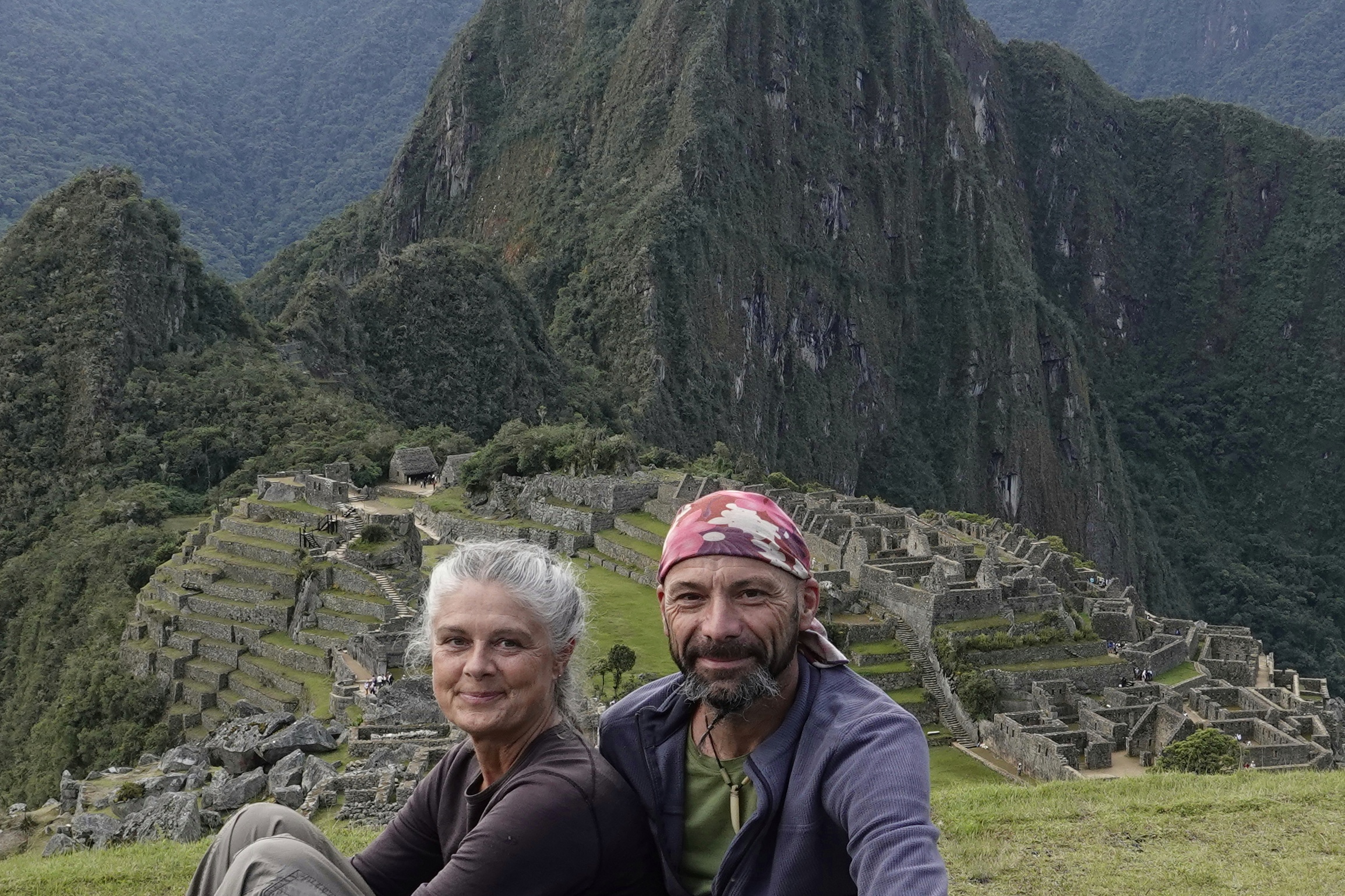 Isa et Manu au Machu Picchu